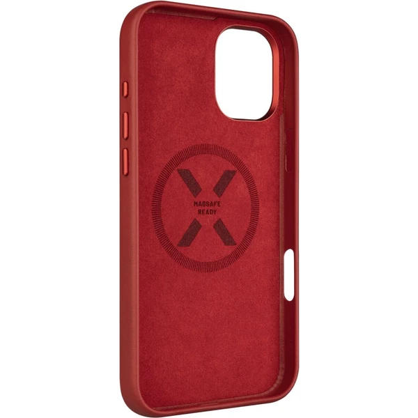 FIXED MagLeather kožený kryt s MagSafe Apple iPhone 16 Plus červený - Puzdra - Obrázok 30e05b9556734b9f8755849132553ae6