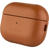 FIXED PodsLeather kožené púzdro pre Apple AirPods 3 hnedé - Puzdra
