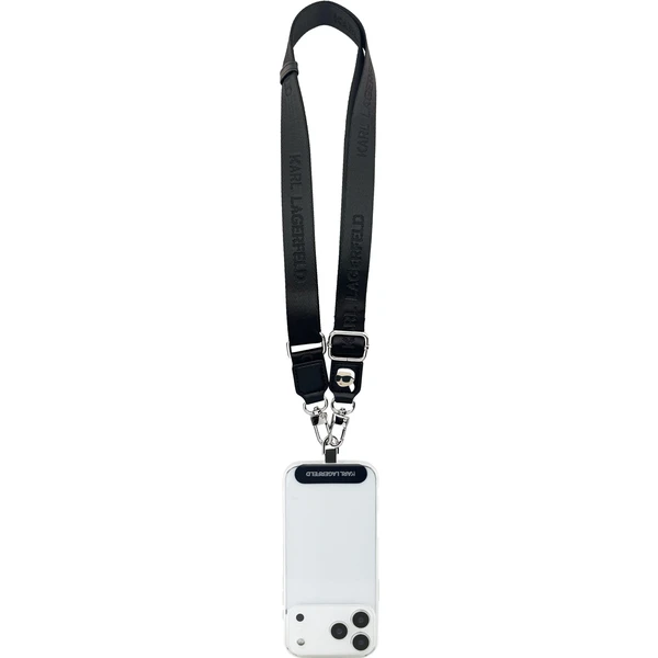 Karl Lagerfeld Universal Crossbody popruh Karl Patch čierny - Popruhy a crossbody - Obrázok 30f9bb2ed1f643d791e3a0522da44894