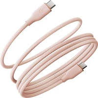 ENERGEA Helix 60W USB-C magnetický kábel (480Mbps), 1,5 m, ružový - Káble a redukcie