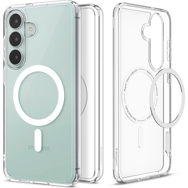 Spigen Ultra Hybrid MagSafe kryt Samsung Galaxy S26 FE clear/white - Puzdra - Obrázok 312ab41c578d4c7897f2517b8bd0b616