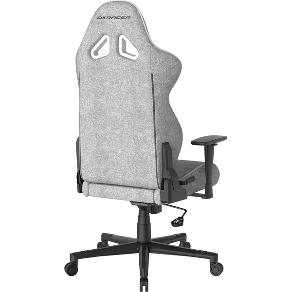 DXRacer GLADIATOR látková herná stolička šedo-biela - Stoličky - Obrázok 314D000O01