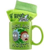 Darčekový set pánsky Rick & Morty (hrnček a ponožky) - Darčekové sady