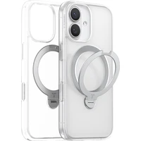 Torras Ostand Q3 Spin MagSafe kryt iPhone 17 priehľadný - Puzdra