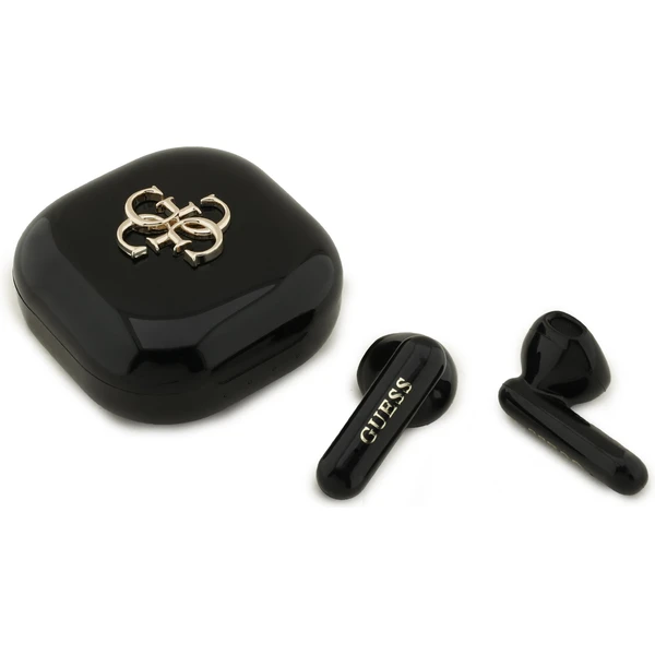 Guess 4G Metal Logo TWS Bezdrôtové slúchadlá čierna - Slúchadlá - Hlavný obrázok