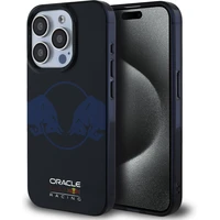 Oracle Red Bull Racing PC/TPU Two Bulls Magsafe kryt iPhone 15 Pro Max modrý - Puzdra