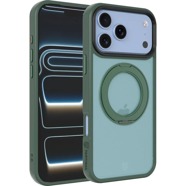 Tactical MagForce Hyperstand Kryt pre Apple iPhone 17 Pro Max/18 Pro Max Forest Green - Puzdra - Hlavný obrázok