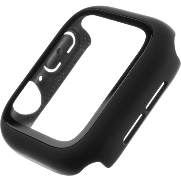 FIXED Pure+ púzdro s temperovaným sklom Apple Watch 44mm čierne - Puzdra - Obrázok 31D4100501