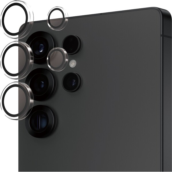 E-shop PanzerGlass® Hoops® Samsung Galaxy S25 Ultra číre ochranné krúžky pre šošovky fotoaparátu
