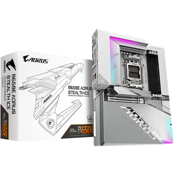 GIGABYTE B650E AORUS STEALTH ICE - Základné dosky - Obrázok 31FF000P01