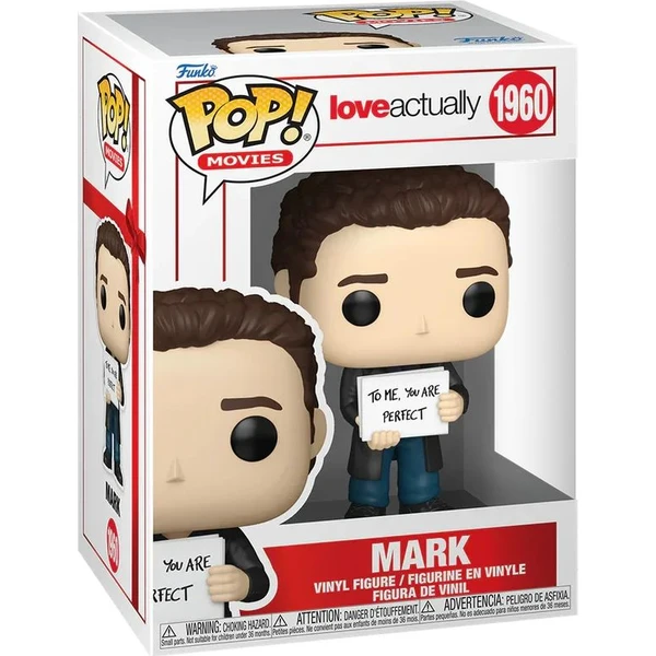 Funko POP! #1960 Movies: Love Actually - Mark (with Signs) - Funko POP! - Obrázok 31JM000K01