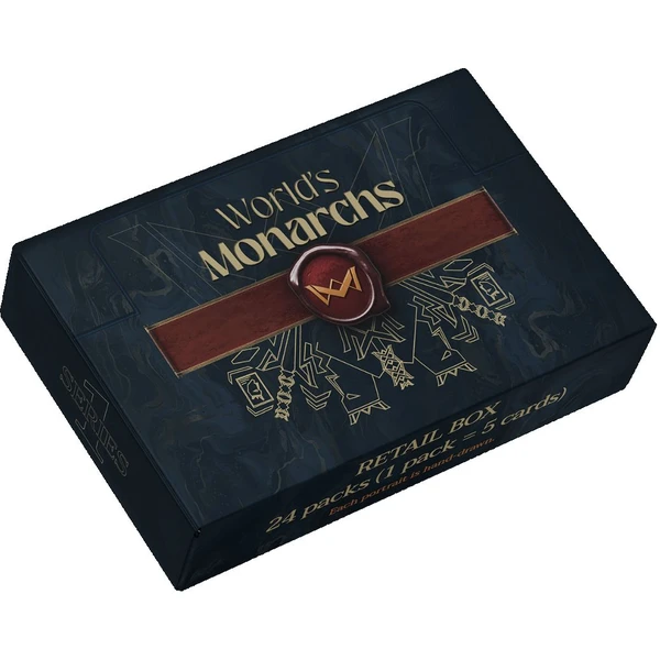 Zberateľské karty 2025 World's Monarchs - Series 1 box - Zberateľské karty a nálepky - Hlavný obrázok
