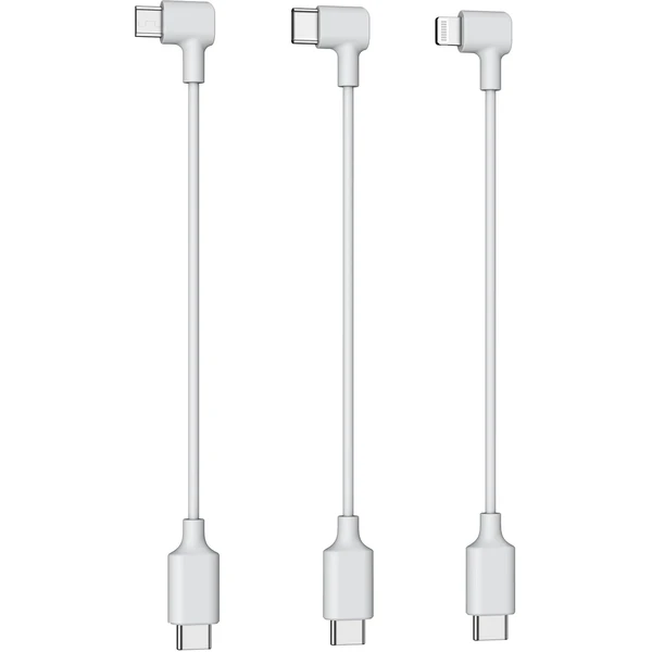 Potensic náhradné prepojovacie káble k telefónom (micro USB + USB-C + Lightning) - Náhradné diely - Hlavný obrázok