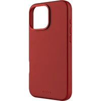 FIXED MagLeather kožený kryt s MagSafe Apple iPhone 16 Pro Max červený - Puzdra