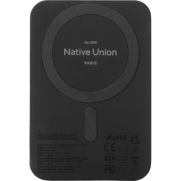 Native Union (Re)Classic Magnetic Power Bank Qi2 10000mAh cosmos - Powerbanky - Obrázok 31acc454209b4b54805d9b89cc21c775