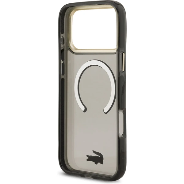 Lacoste PC/TPU Frosted Finish Gold Logo MagSafe kryt iPhone 17 Pro Max čierny - Puzdra - Obrázok 31c2e551029e4ef2b5794ff6a0694e49