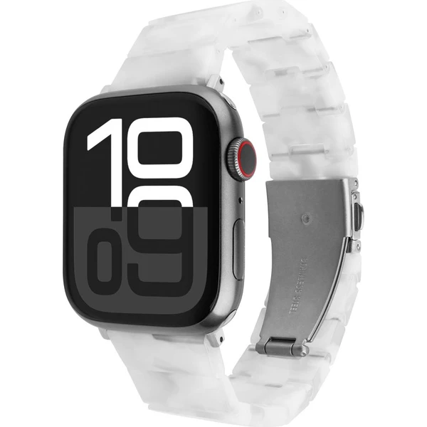 FIXED živicový remienok Apple Watch 38/40/41mm biely - Remienky - Hlavný obrázok