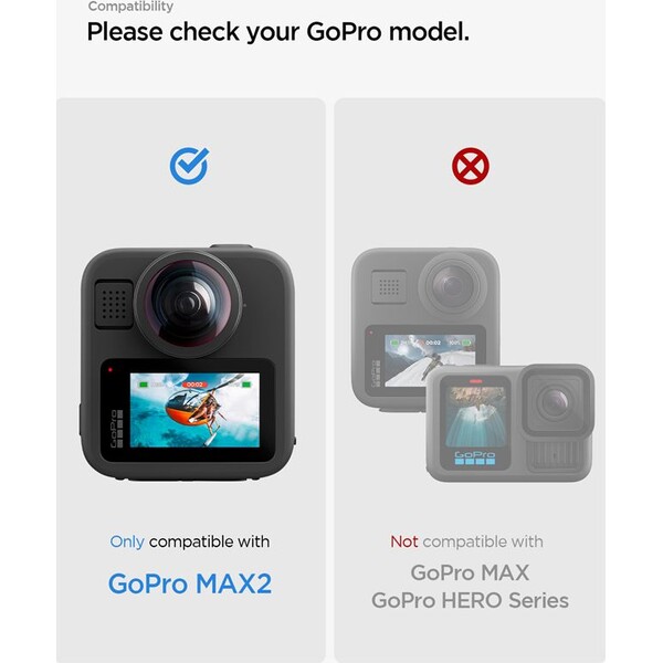Spigen Glass tR Slim tvrdené sklo 2 balenie GoPro MAX 2 - Ochranné fólie a sklo - Obrázok 3204df23ceb046178927ab97436f4b69