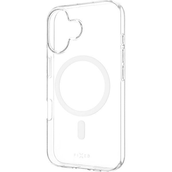 TPU gélový kryt FIXED MagStory AntiUV s podporou MagSafe pre Apple iPhone 16, číry - Puzdra - Hlavný obrázok