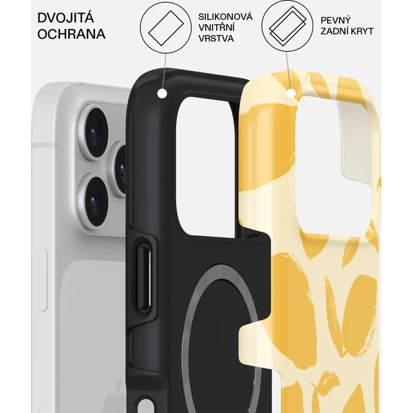 Burga Tough MagSafe kryt iPhone 17 Pro Lemon Tart - Puzdra - Obrázok 3211923a78964a318f43a56b53b74207