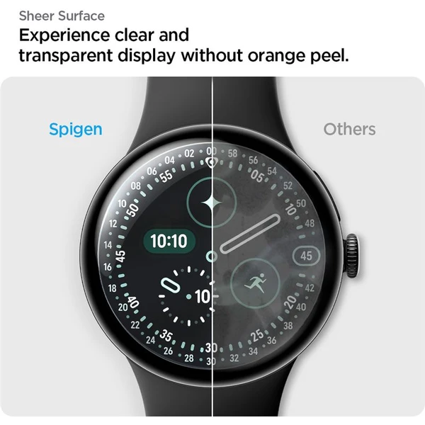 Spigen Eliteshield EZ Fit 2 Pack ochranná fólia Google Pixel Watch 4 (41mm) - Ochranné fólie a sklo - Obrázok 3216505a364d41a3993b13433667e6fa