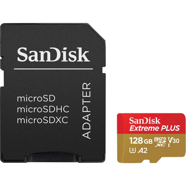 SanDisk Extreme Plus microSDXC 128GB + SD adaptér - Pamäťové karty - Obrázok 3232000P01