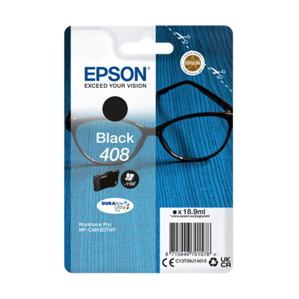 Epson 408 Spectacles DURABrite Ultra čierny