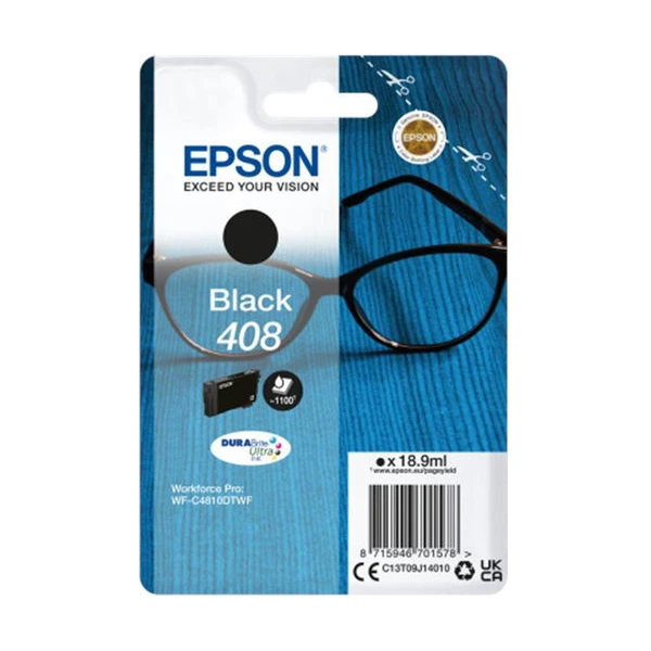 Epson 408 Spectacles DURABrite Ultra čierny - Tonery - Hlavný obrázok