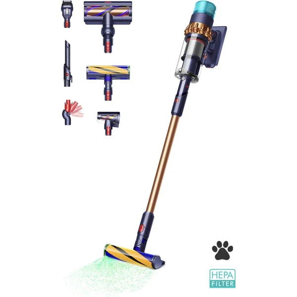 Dyson Gen5detect Absolute pruská modrá/medená - Tyčové vysavače - Hlavný obrázok