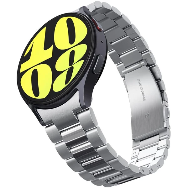Spigen Modern Fit 316L remienok Samsung Galaxy Watch7 44/40mm strieborný - Remienky - Hlavný obrázok