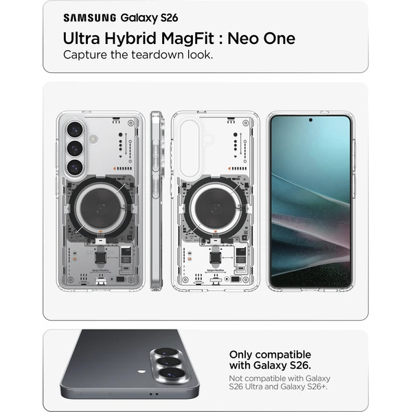Spigen Ultra Hybrid MagSafe kryt Samsung Galaxy S26 neo one - Puzdra - Obrázok 3298c05ce89849aeb7f58dc26fcb4a4b