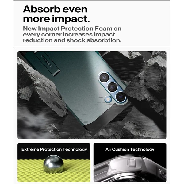 Spigen Tough Armor MagSafe kryt Samsung Galaxy S25+ zelený - Puzdra - Obrázok 329bf07925c14bbda56e0c6de6a3f82e