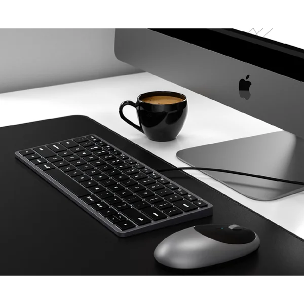 Satechi Slim W1 USB-C klávesnica US vesmírne šedá - Klávesnice - Obrázok 32BT000501
