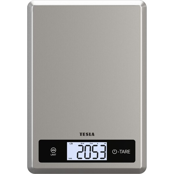 Teslá Smart Kitchen Scale múdra kuchynská váha strieborná