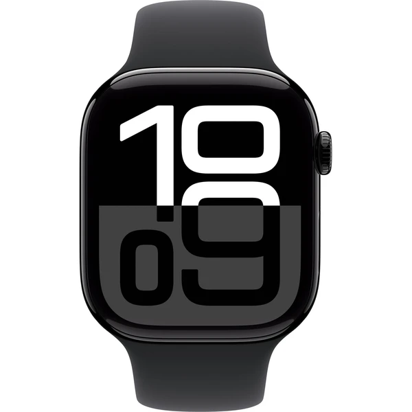 Apple Watch Series 10 42mm Klavírno čierny hliník s čiernym športovým remienkom S/M (Ďalšia) - Inteligentné hodinky - Obrázok 32Q7000K01