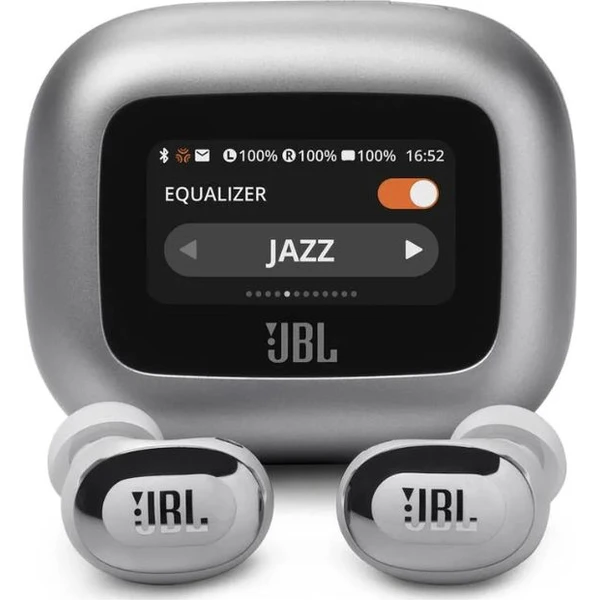 JBL Live Buds 3 bezdrôtové slúchadlá TWS strieborné - Slúchadlá - Hlavný obrázok
