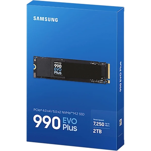 Samsung 990 EVO Plus SSD M.2 NVMe 2TB - SSD - Obrázok 32S9000J01