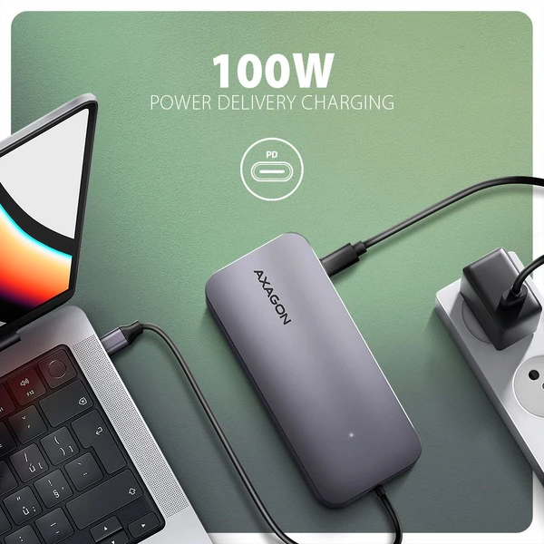 AXAGON HMC-6GM2 6v1 USB-C húb - Dokovacie stanice - Obrázok 32W3000L01