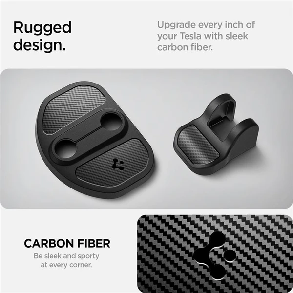 Spigen Door Lock Cover kryt zámku dverí Tesla Model Y/3 čierna - Vychytávky - Obrázok 32b3dea3c76c42bc977237f54c4f0d22