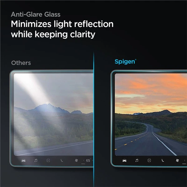 Spigen EZ Fit Anti Glare tvrdené sklo Tesla Model Y/3 číre - Ochranné fólie a sklo - Obrázok 32bcb43e8fb04d7ebdb6b3710ee5860d