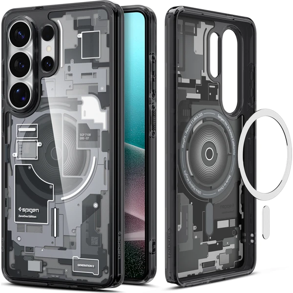 Spigen Ultra Hybrid MagSafe kryt Samsung Galaxy S26 Ultra zero one black - Puzdra - Obrázok 32cc4e1080684840bd85d5f6d34e9d9d
