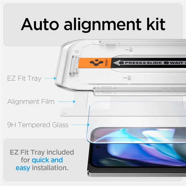 Spigen Glass tR EZ Fit 2 Pack tvrdené sklo Google Pixel 9 Pro Fold číre - Ochranné fólie a sklo - Obrázok 32cc94afd7584d51bf76a1f429f764ba
