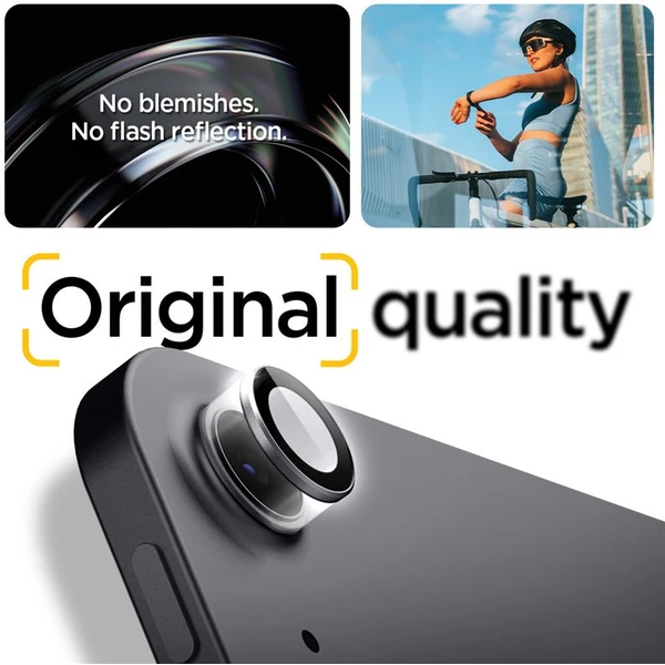Spigen Glass tR EZ Fit Optik Pro sklo na fotoaparát iPad Air 13"/ iPad Air 11" (2024-2026) sivé - Ochranné fólie a sklo - Obrázok 32dbe0848be44408ba4e3fb4ba16a59b