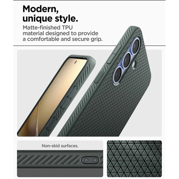 Spigen Liquid Air kryt Samsung Galaxy S25 zelený - Puzdra - Obrázok 32ffc2abdf3f4f1db69a99a066bdc264