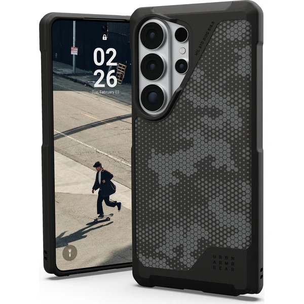 UAG Metropolis LT MagSafe kryt Samsung Galaxy S26 Ultra Micro Hex Camo Graphite - Puzdra - Hlavný obrázok
