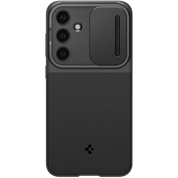Spigen Optik Armor kryt Samsung Galaxy S24 FE čierny - Puzdra - Obrázok 3311509a895b4cb498d0113508775182