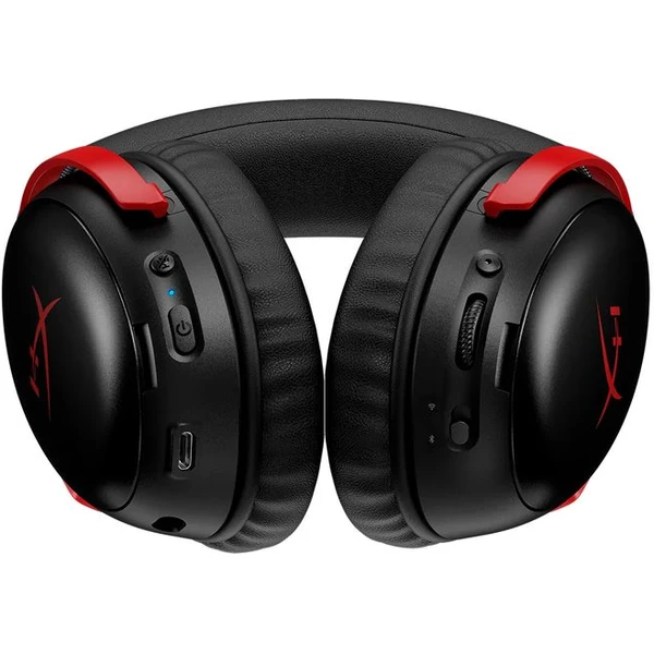 HyperX Cloud III S bezdrôtové herné slúchadlá čiernočervená - Slúchadlá - Obrázok 332K000K01