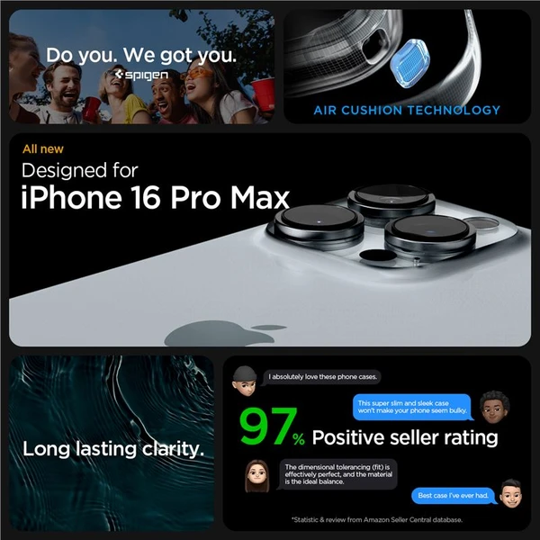 Spigen Ultra Hybrid kryt iPhone 16 Pro Max rose titanium - Puzdra - Obrázok 3338c2bd019441d5a42b734351a67530