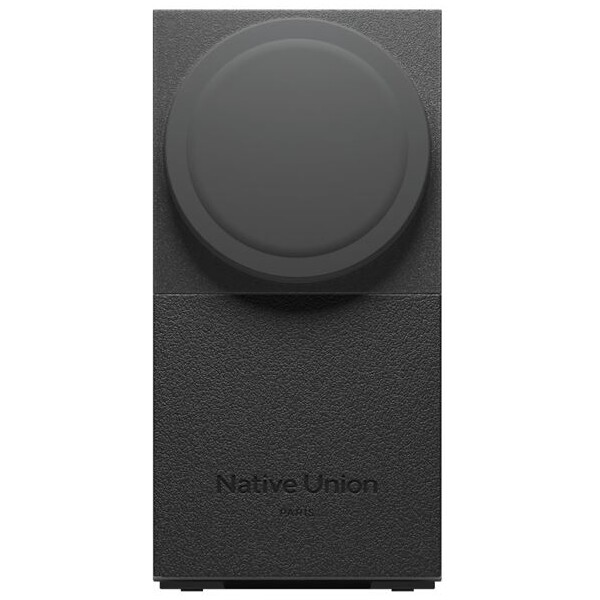 Native Union Rise 2v1 Qi2 (MagSafe) bezdrôtová nabíjačka čierna
