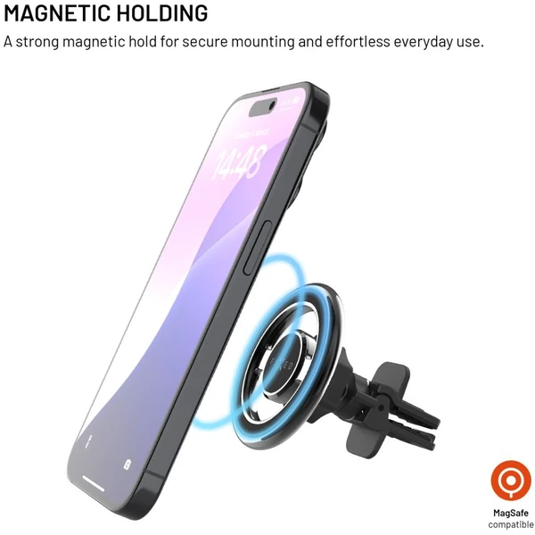 FIXED MagMount Vent MagSafe držiak do ventilácie čierny - Držiaky - Obrázok 338d12d218eb4702b7d29b2f96e8d2dc